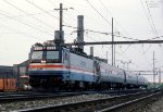 Amtrak AEM-7 #925 with a westbound at Frankford Junction